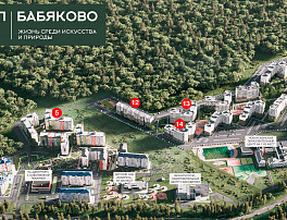 1-Комнатная квартира 37.04м²