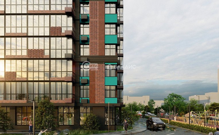 1-комнатная квартира, 41.66 м2, эт. 17, id: 1104275, фото 6