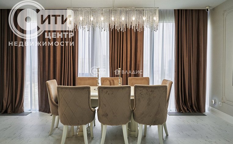 3-комнатная квартира, 137.5 м2, эт. 14, id: 1080981, фото 37