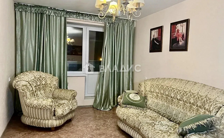 1-Комнатная квартира 38.70м², эт. 3, фото 13