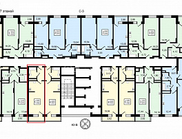 1-комнатная квартира, 27.03 м2