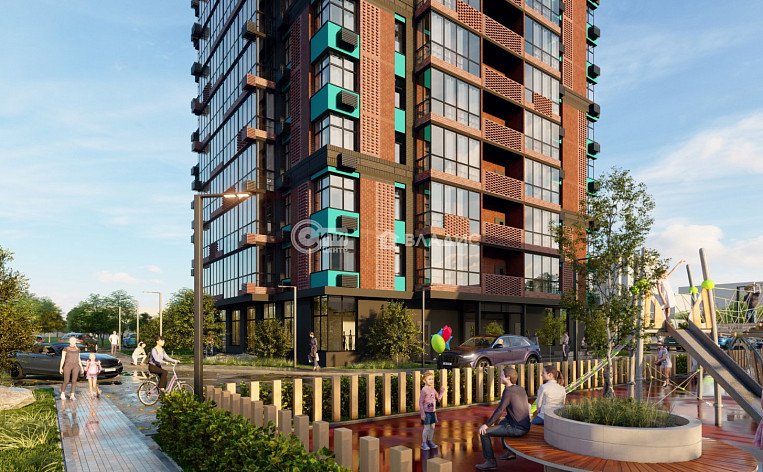 1-комнатная квартира, 41.66 м2, эт. 17, id: 1104275, фото 6
