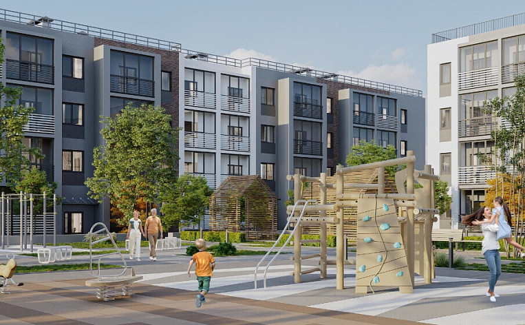 1-Комнатная квартира 45.65м², эт. 1, фото 8