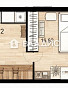 1-Комнатная квартира 37.00м², эт. 5, фото 2
