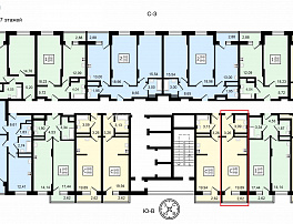 1-комнатная квартира, 27.03 м2