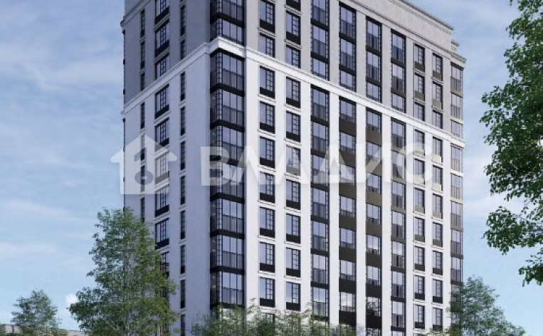 1-Комнатная квартира 38.51м², эт. 9, фото 2