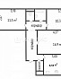 3-Комнатная квартира 62.70м², эт. 4, фото 7