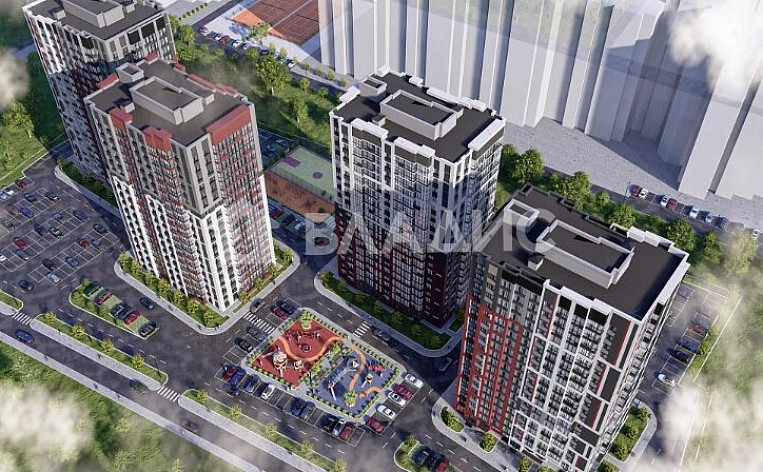 1-Комнатная квартира 33.78м², эт. 19, фото 10