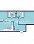 2-комнатная квартира, 64.35 м2, эт. 10, id: 1073679, фото 1
