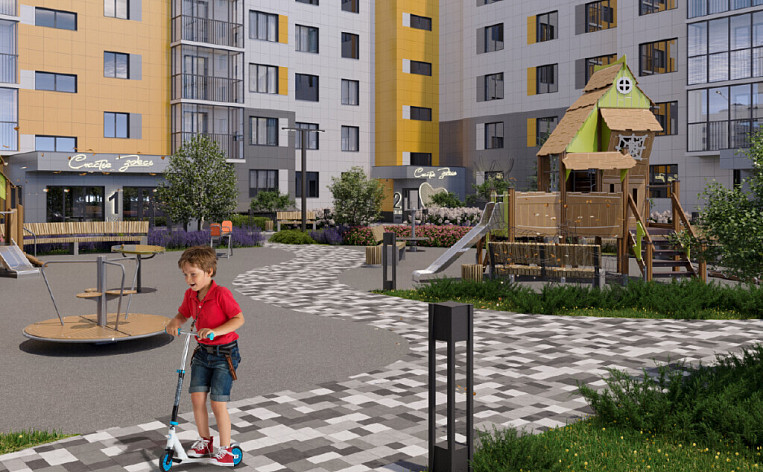 1-Комнатная квартира 38.00м², эт. 2, фото 8