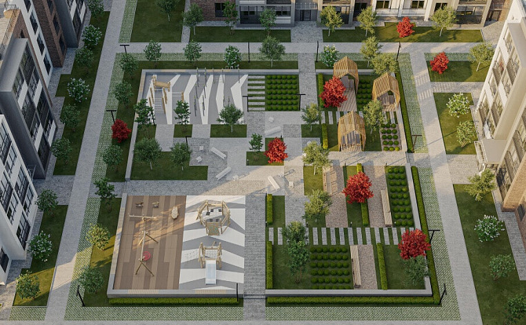 1-Комнатная квартира 45.65м², эт. 1, фото 8