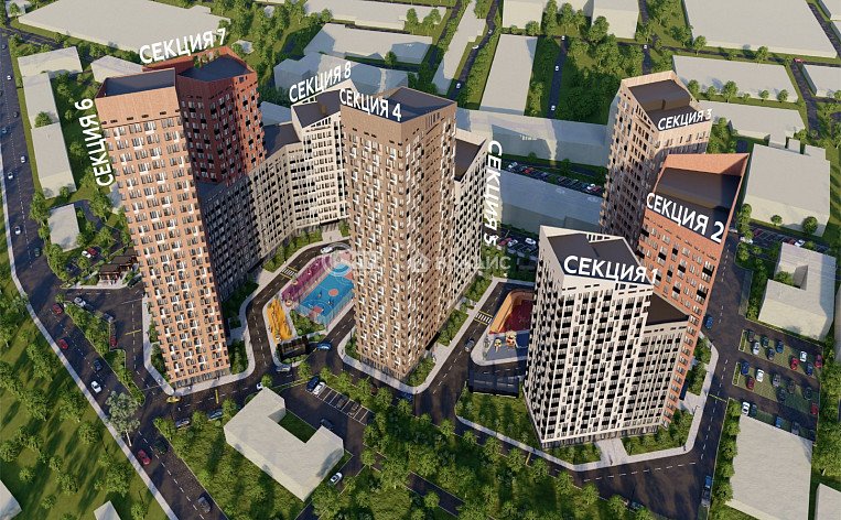 1-комнатная квартира, 48.59 м2, эт. 9, id: 1084548, фото 18