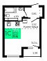 1-комнатная квартира, 31.6 м2, эт. 4, id: 1113058, фото 1