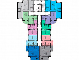 2-Комнатная квартира 58.70м²