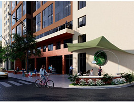 1-Комнатная квартира 39.67м²