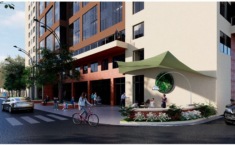 Студия 21.39м², эт. 9, фото 4