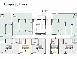 1-комнатная квартира,  м2