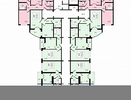 1-комнатная квартира, 36.8 м2