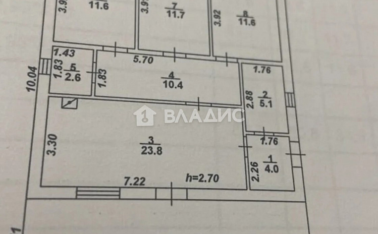 Дом 80.80м², фото 11