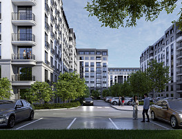 1-Комнатная квартира 36.61м²