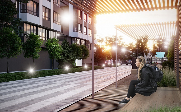 1-Комнатная квартира 42.14м², эт. 9, фото 19