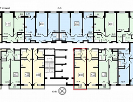 1-комнатная квартира, 27.14 м2