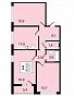 3-комнатная квартира, 80 м2, эт. 8, id: 1065930, фото 1