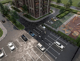 1-Комнатная квартира 44.96м²