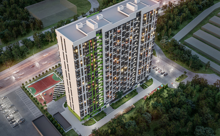 1-Комнатная квартира 42.14м², эт. 9, фото 19