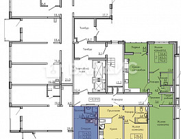 Студия 21.10м²