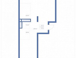 1-комнатная квартира, 77.9 м2