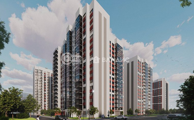 3-комнатная квартира, 77.3 м2, эт. 15, id: 915804, фото 19