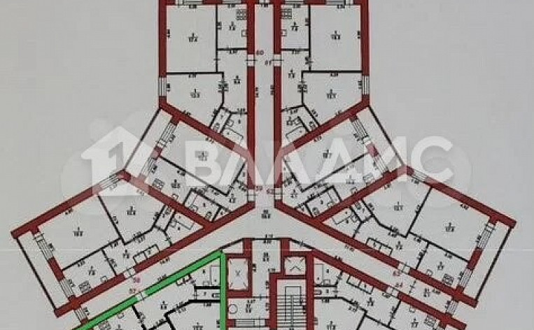 2-Комнатная квартира 49.70м², эт. 8, фото 11