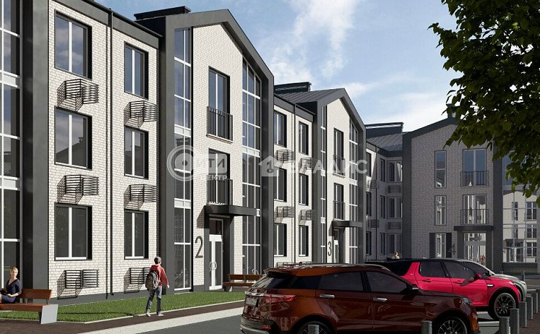 3-комнатная квартира, 72.16 м2, эт. 3, id: 735488, фото 3