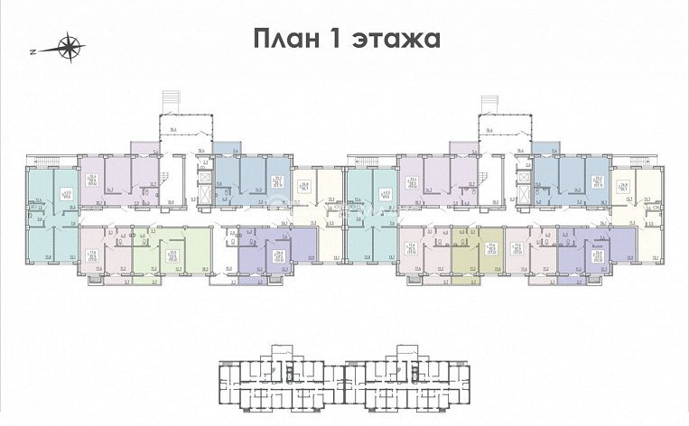 1-комнатная квартира,  м2, эт. 5, id: 999320, фото 13