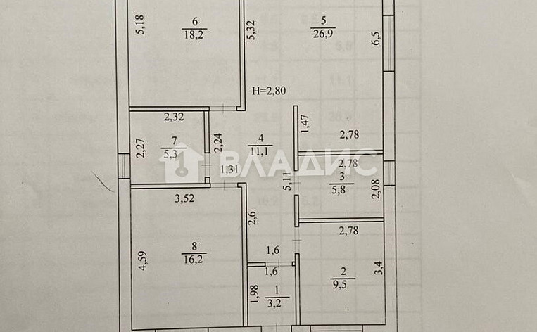 Дом 112.00м², фото 28