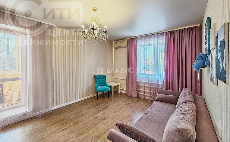 1-Комнатная квартира 46.70м², эт. 1, фото 15