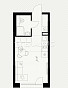Студия 23.70м², эт. 4, фото 1
