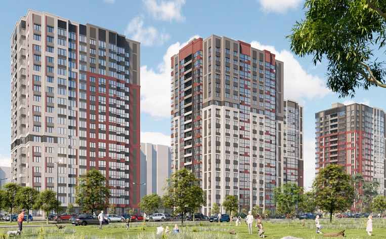 1-Комнатная квартира 30.31м², эт. 17, фото 4