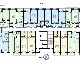 1-комнатная квартира, 41.58 м2