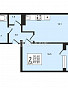 1-Комнатная квартира 49.80м², эт. 13, фото 2