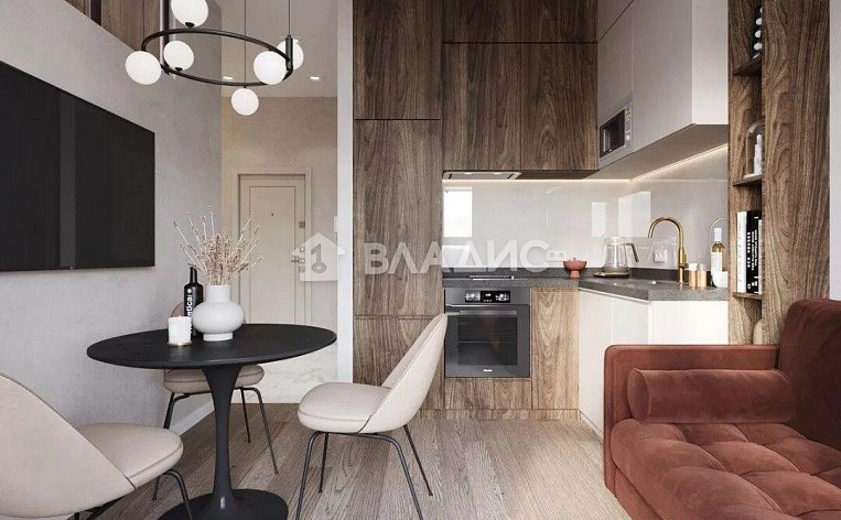 Студия 23.80м², эт. 16, фото 11