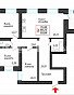 3-комнатная квартира, 92.04 м2, эт. 3, id: 735545, фото 1