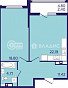 3-комнатная квартира, 93.59 м2, эт. 11, id: 1091432, фото 1