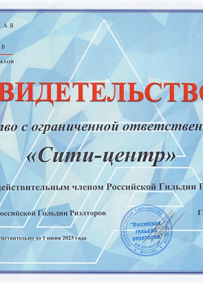 Партнер Российской Гильдии Риэлторов