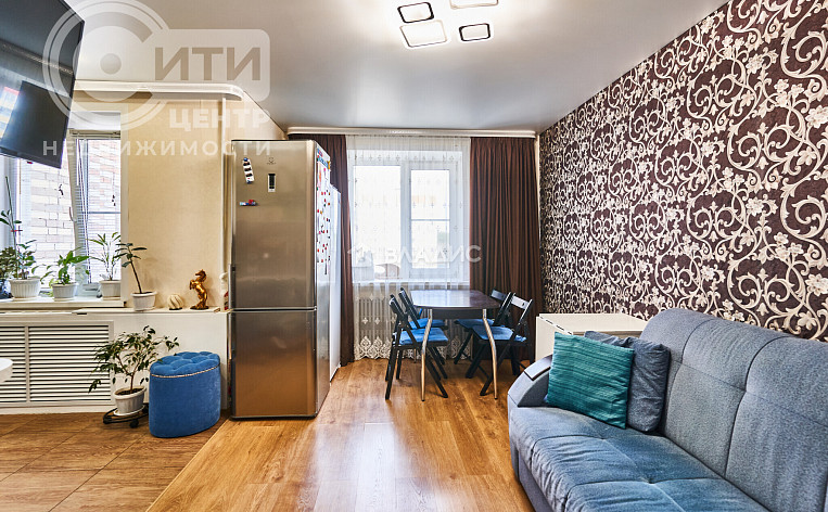 3-Комнатная квартира 61.70м², эт. 6, фото 25
