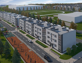 1-Комнатная квартира 33.30м²