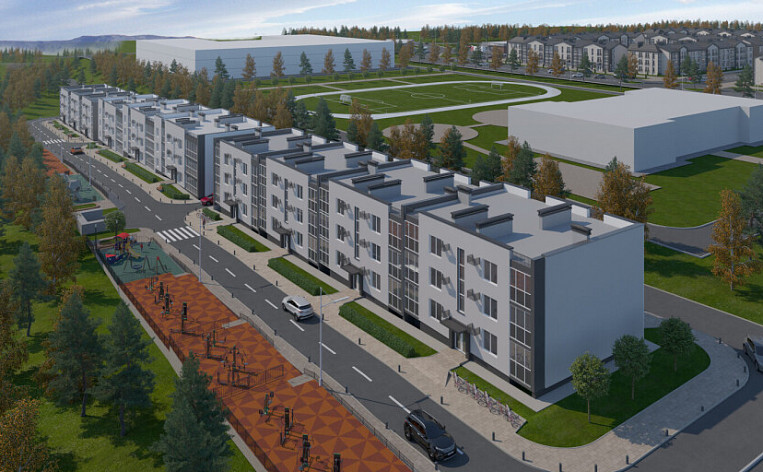 2-Комнатная квартира 64.30м², эт. 1, фото 5