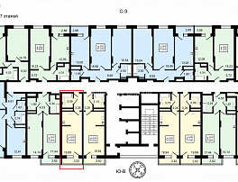 1-комнатная квартира, 27.03 м2