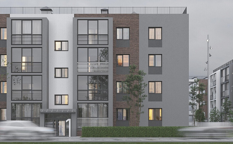 1-Комнатная квартира 45.65м², эт. 1, фото 8